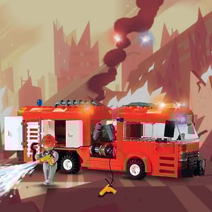 NovaBrix Ace Hardware Fire Truck
