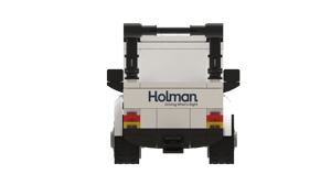 NovaBrix Holman Upfitted Truck back view