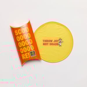 Four Square Lucky Dip Yellow Frisbee