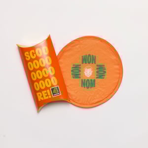Four Square Lucky Dip Orange Frisbee