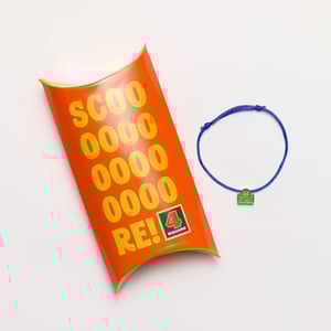 Four Square Lucky Dip Blue Surfer Bracelet