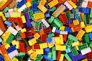 An assortment of NovaBrix bricks