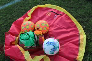 McDonalds NZ football gear bags