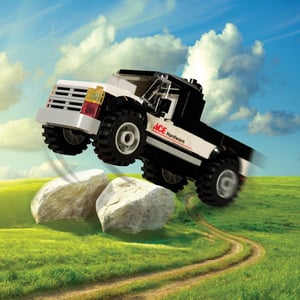 NovaBrix Ace Hardware Pick Up Truck driving off road