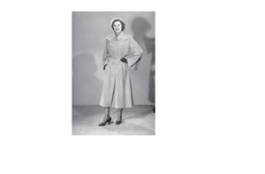 Model in Rainster raincoat 1951