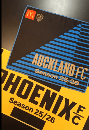 McDonalds Auckland FC Rally Towels