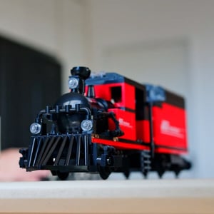 NovaBrix Ace Hardware Steam Engine Train