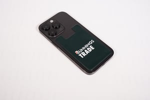 Bunnings Trade mobile phone card holder by Novelli