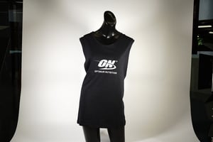 Novelli designed O.N. branded black singlet