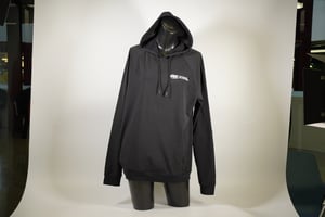 Novelli designed O.N. branded black hoodie