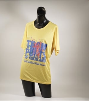 Asics NZ dry-fit race t-shirts for Asics running events
