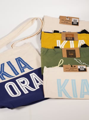 Two Woolworths canvas reusable carry bags