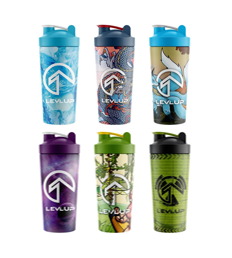 A group shot of LevlUp shakers